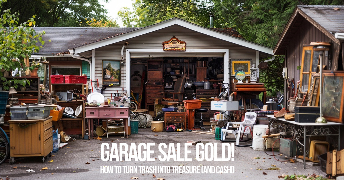 FUN-Garage Sale Gold! How to Turn Trash into Treasure (and Cash!)